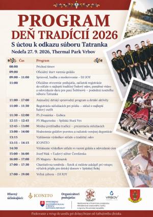 Deň tradícií 2026 - program